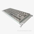 Braille Metal Keyboard at Track Ball